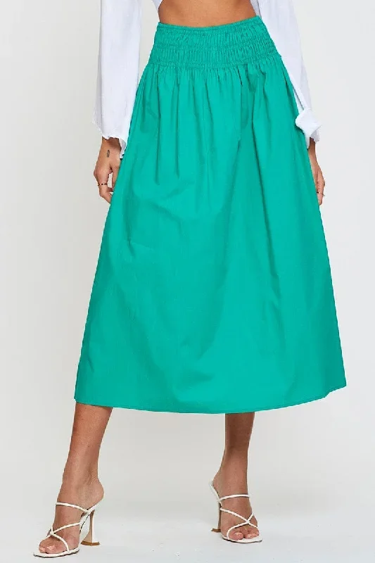 green-midi-skirt-high-rise-shirred-waist-sm11472x-52f4