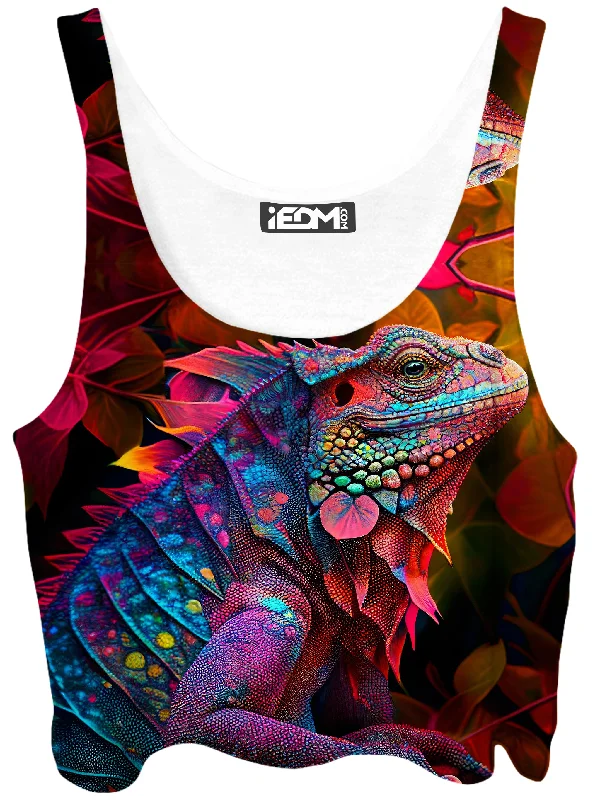 Iguana Trip Crop Top