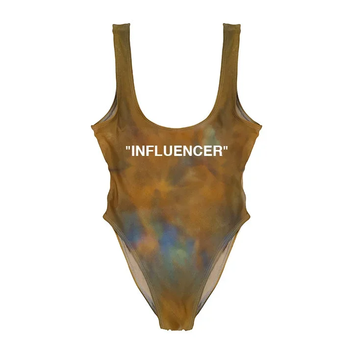 INFLUENCER COPPER BLUE TIE DYE [ 1/1 CUSTOM X @BIGMOOD SWIMSUIT]