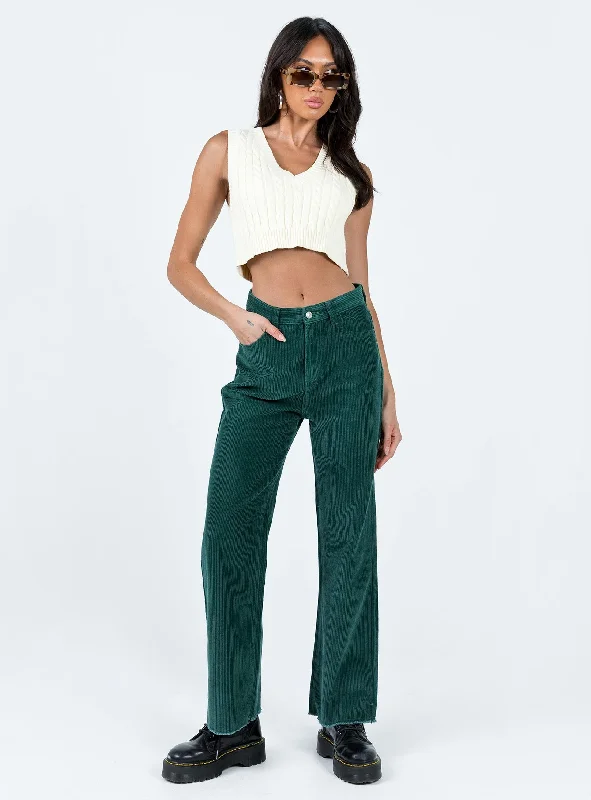 kalinda-jeans-green-cord