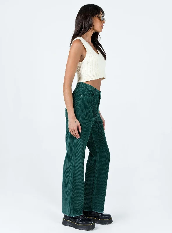 kalinda-jeans-green-cord