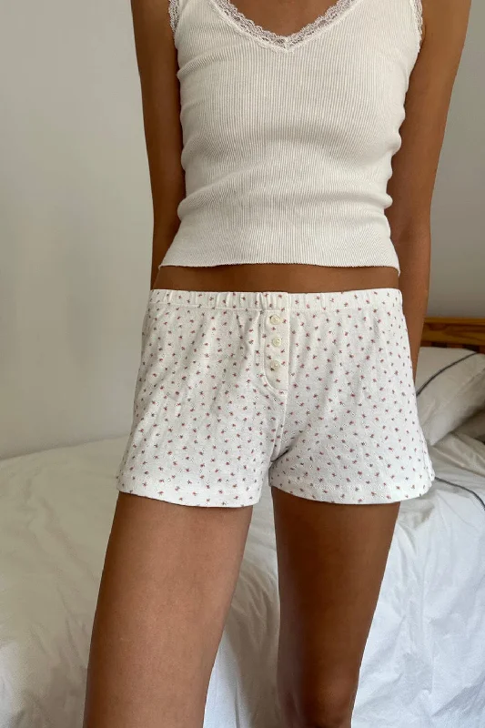 Keira Floral Sweatshorts