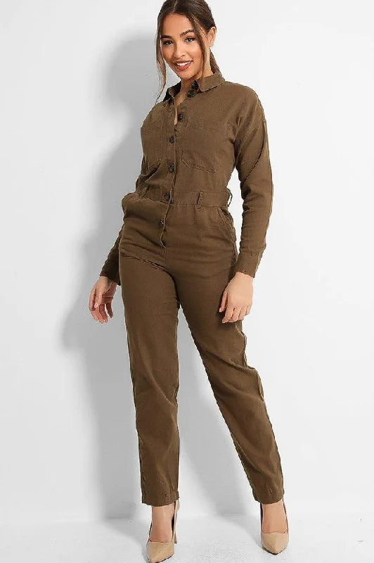 khaki-denim-boiler-jumpsuit