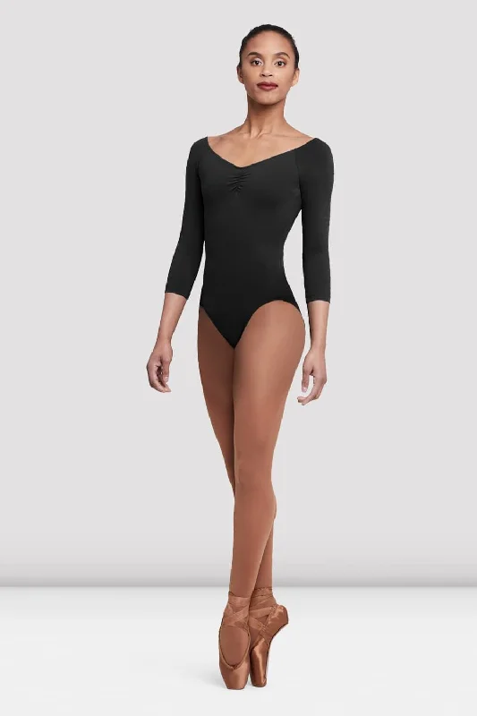 Ladies Dana 3/4 Sleeve Leotard