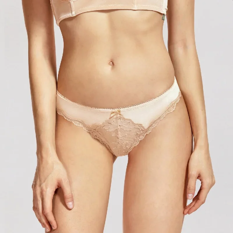 Luxe Velvet Low-rise Nude Panty