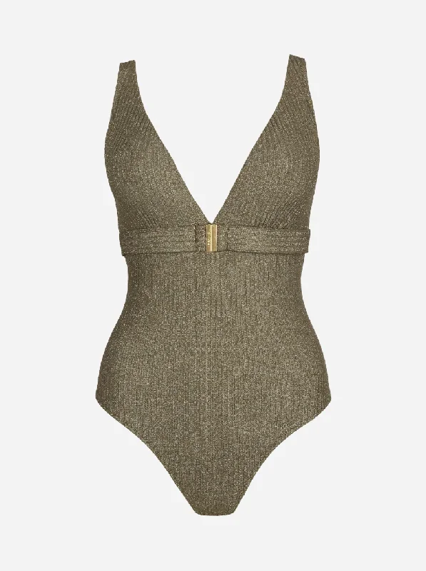 Tinjis Plunge Swimsuit