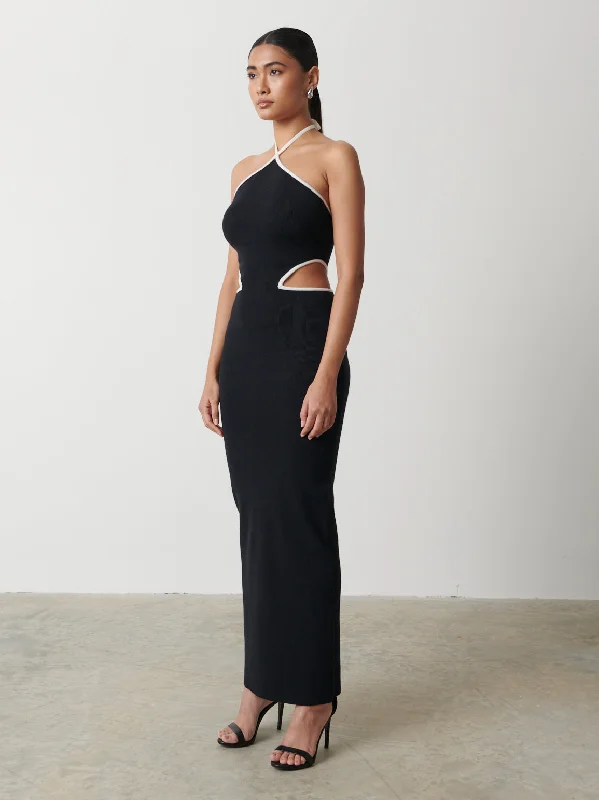 marla-contrast-trim-maxi-dress-black