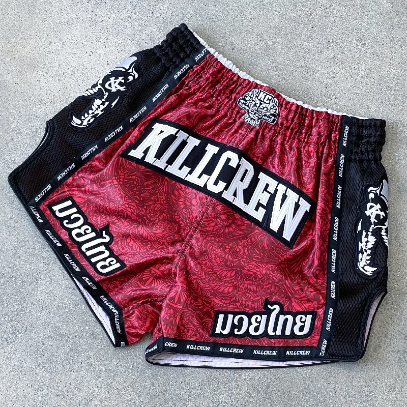 muay-thai-fight-shorts-red