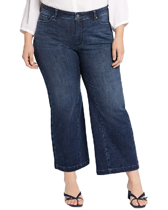 NYDJ Plus Teresa Inspire Wide Leg Jean