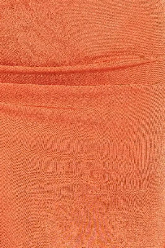 orange-slinky-jersey-front-slit-pencil-midi-skirt-sl1269-36pb