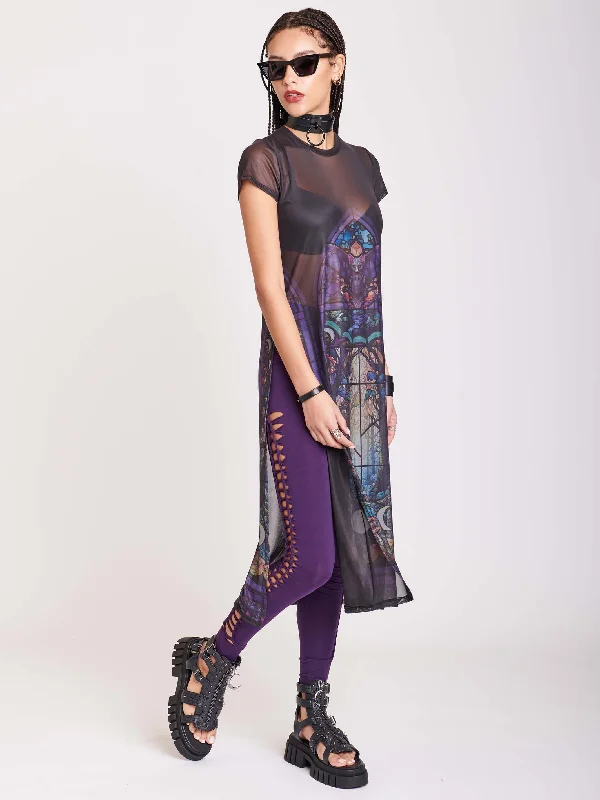 purple-lattice-web-legging