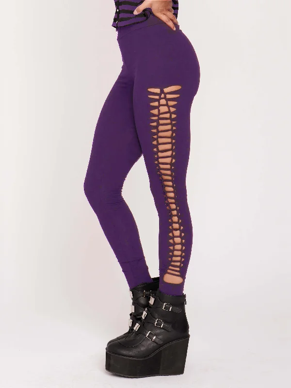 purple-lattice-web-legging