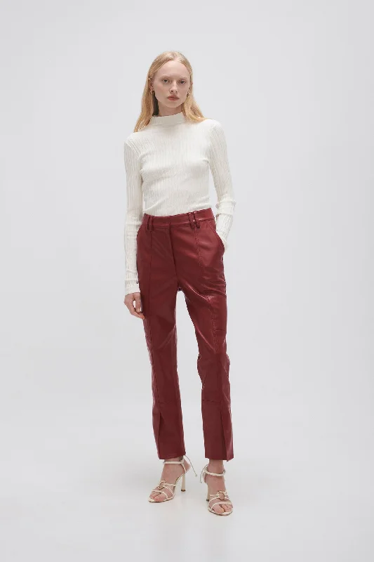 river-vegan-leather-pant-mahogany-red