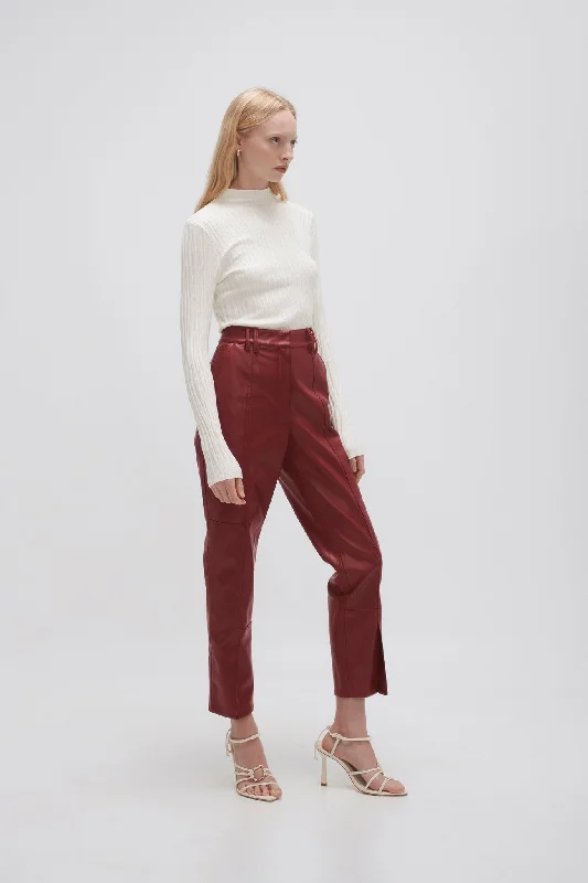 river-vegan-leather-pant-mahogany-red