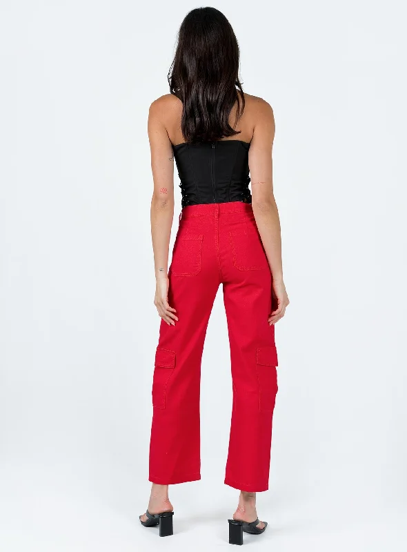 schafer-pant-red