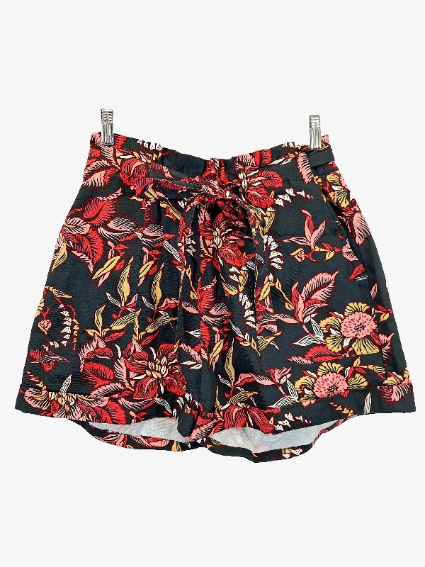 Scotch & Soda Floral Gathered Tied Waist Shorts Size XL