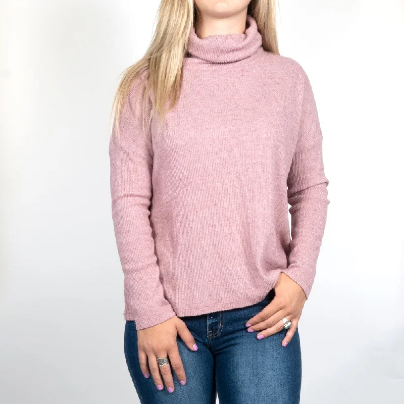 Dylan Flecked Fleece Top