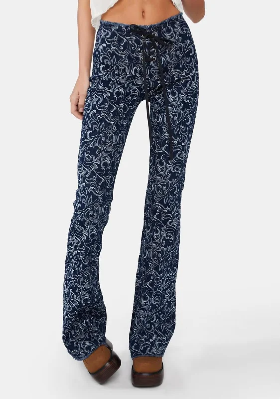 Whirlwind Weekend Denim Flares