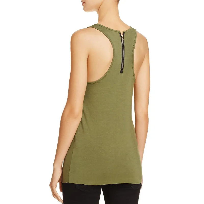 womens-woven-zipper-tank-top